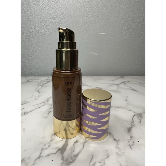 Tarte Face Tape Foundation 60G Mahogany Golden Full Coverage 1.01oz/60g  NEW - Picture 6 of 11